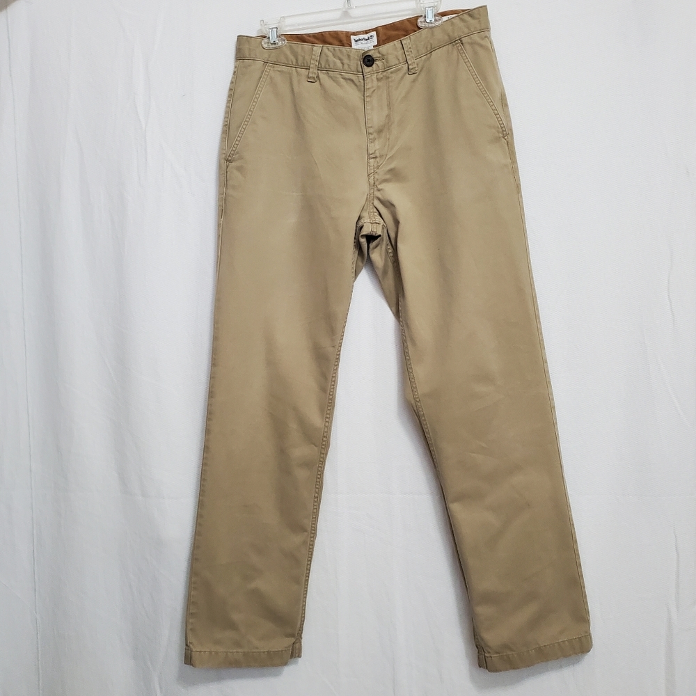 Timberland Relaxed Fit Jeans Tan Mens 34 Waist